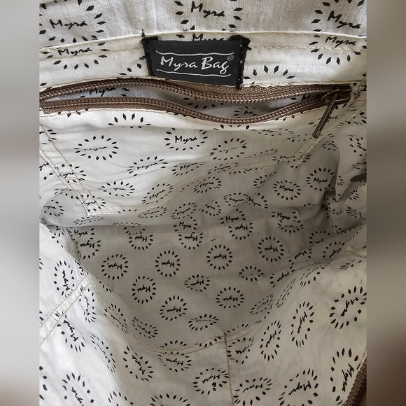 Myra Bag Backpack Leather & Calf Hair EUC - Picture 8 of 14